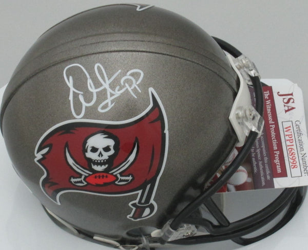 Buccaneers WARREN SAPP Signed Riddell Mini Helmet AUTO - SB XXXVII Champ - JSA