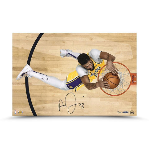 ANTHONY DAVIS Autographed Lakers "Prowess" 16" x 24" Photograph UDA LE 100