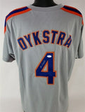 Lenny Dykstra Signed New York Mets Jersey (JSA COA) 1986 World Series Champ O.F.