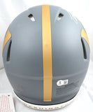 Terry McLaurin Signed Commanders F/S Slate Speed Authentic Helmet-Beckett W Holo