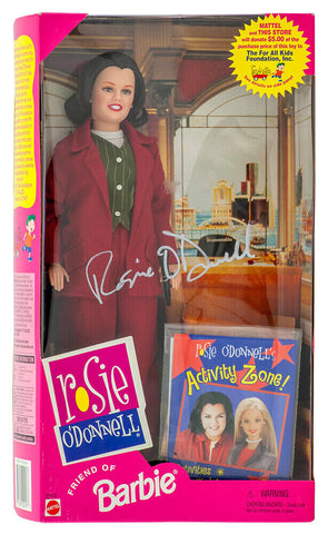 Rosie O'Donnell Signed 1999 O'Donnell Show Barbie Doll In Original Box -(SS COA)