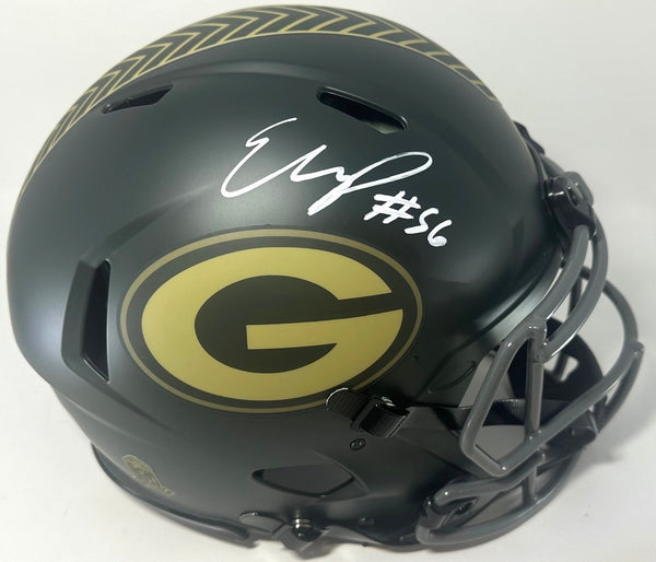 Packers EDGERRIN COOPER Signed Full Size Authentic '25 SALUTE Helmet AUTO BAS