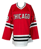 Bobby Hull Signed Custom Red Hockey Jersey HOF 1983 Golden Jet Insc JSA