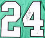 Andrew Mukuba Signed Philadelphia Eagles (JSA) 2022 2nd Round Pick / Texas D.B.
