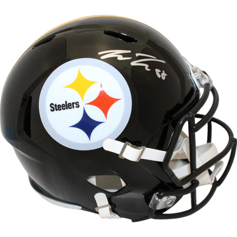 Pat Freiermuth Autographed/Signed Pittsburgh Steelers F/S Helmet Beckett 48402