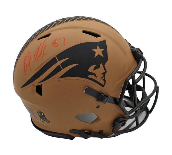 Rob Gronkowski Signed New England Patriots Speed Authentic STS 2 NFL Helmet