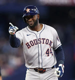 Yordan Alvarez Signed Houston Astros Jersey (Beckett) 3xAll Star DH & Outfielder