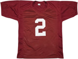 ALABAMA DERRICK HENRY AUTOGRAPHED MAROON JERSEY 15 HEISMAN BECKETT 239852