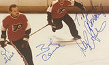 Bob Clarke Hill Sittler Signed 8x10 Philadelphia Flyers Photo JSA AL44224