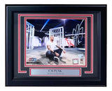 CM Punk Signed Framed 8x10 WWE Return Photo Fanatics