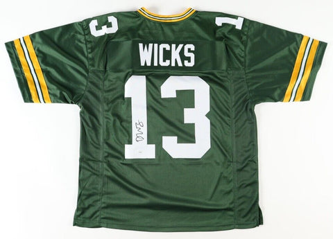 Dontayvion Wicks Signed Green Bay Packers Jersey (JSA COA) 2023 Draft Pick WR