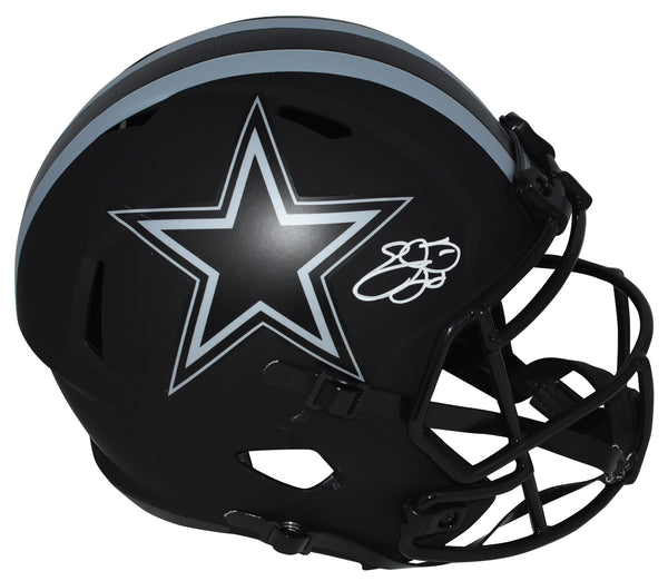 EMMITT SMITH AUTOGRAPHED DALLAS COWBOYS ECLIPSE FULL SIZE SPEED HELMET BECKETT