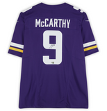 J.J. McCarthy Autographed Minnesota Vikings Purple Limited Jersey Fanatics