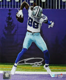 CeeDee Lamb Autographed Dallas Cowboys 8X10 Dance Photo-Fanatics *Silver