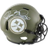 Jerome Bettis Autographed Pittsburgh Steelers Pro 22 STS Helmet Beckett 51790