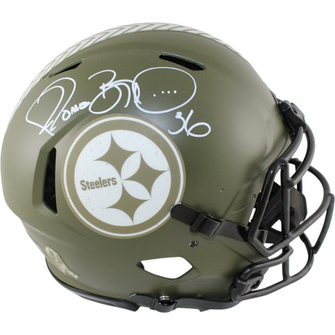 Jerome Bettis Autographed Pittsburgh Steelers Pro 22 STS Helmet Beckett 51790