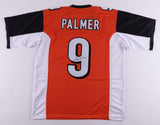 Carson Palmer Signed Bengals Jersey (JSA COA) Cincinnati's 3xPro Bowl Q.B.