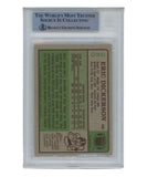 Eric Dickerson Signed 1984 Topps #280 Trading Card HOF Beckett 40334