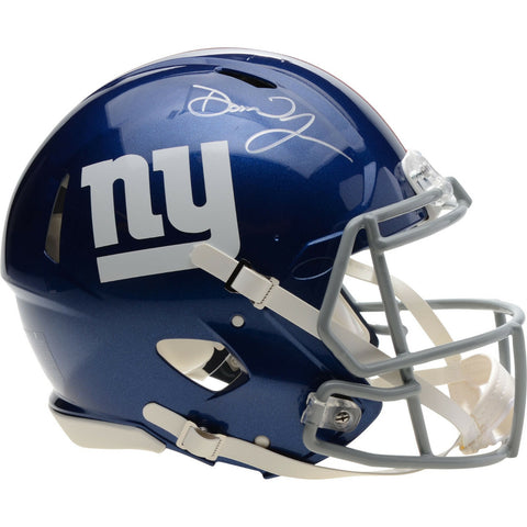 Daniel Jones signed NY Giants Speed Authentic Helmet Rookie Auto Colts Fanatics
