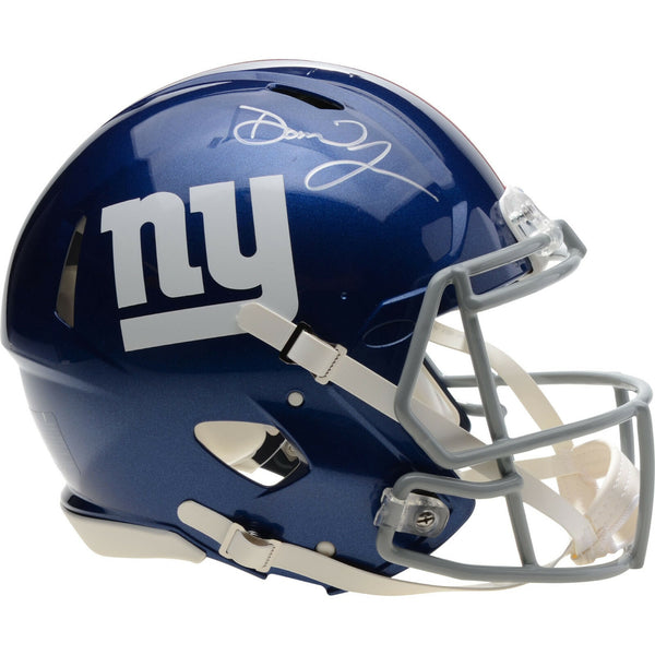 Daniel Jones signed NY Giants Speed Authentic Helmet Rookie Auto Colts Fanatics