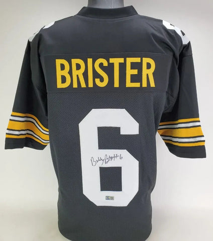 Bubby Brister Signed Pittsburgh Steelers Jersey (TSE COA) 2xSuper Bowl Champ Q.B