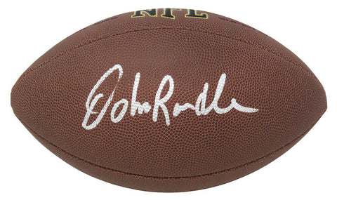 John Randle (VIKINGS) Signed Wilson Super Grip Full Size NFL Football (SS COA)