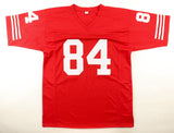Brent Jones Signed San Francisco 49ers Jersey (Beckett) 3xSuper Bowl Champ / T.E
