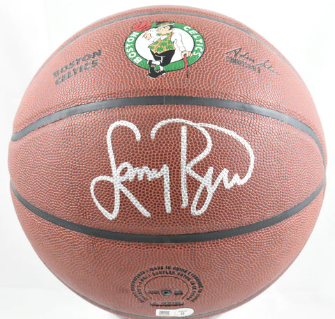 Larry Bird Autographed NBA Wilson Celtics Logo Basketball - Beckett W Hologram