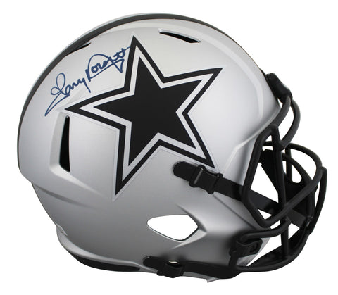 Cowboys Tony Dorsett Signed Rave Full Size Speed Rep Helmet BAS Witnessed