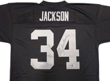 RAIDERS BO JACKSON AUTOGRAPHED AUTHENTIC M&N THROWBACK JERSEY XXL BECKETT 230005