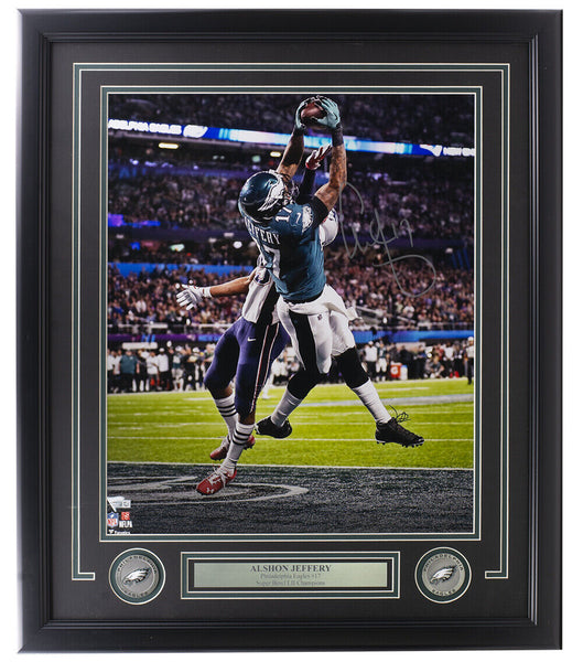 Alshon Jeffery Signed Framed 16x20 Philadelphia Eagles Catch Photo Fanatics