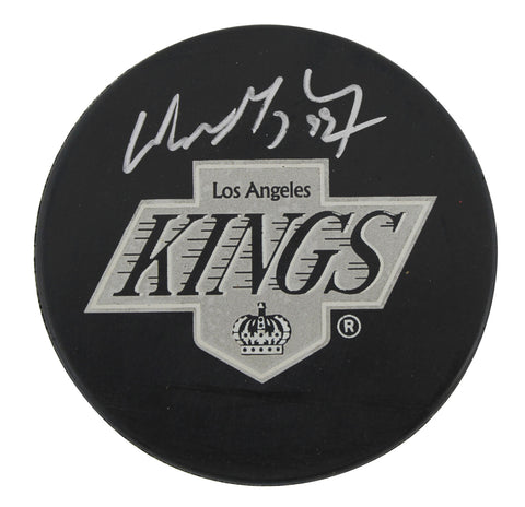 Kings Wayne Gretzky Authentic Signed Official NHL Game Hockey Puck UDA #AAM19725