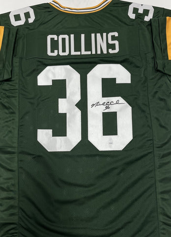 Packers SB XLV Champ NICK COLLINS Signed Custom Replica Green Jersey AUTO - JSA