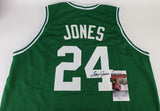 Sam Jones Signed Boston Celtics Jersey (JSA COA) Hall of Fame 1983 /Died in 2021
