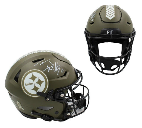 TJ Watt Signed Pittsburgh Steelers Speed Flex Authentic STS NFL Helmet