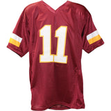 Mark Rypien Autographed/Signed Pro Style Red XL Jersey MVP Beckett Witness 51833