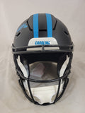 CHUBA HUBBARD SIGNED CAROLINA PANTHERS F/S ALTERNATE SPEEDFLEX HELMET BECKETT QR