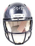JJ Watt Autographed Houston Texans F/S Speed Authentic Helmet - Beckett W Holo