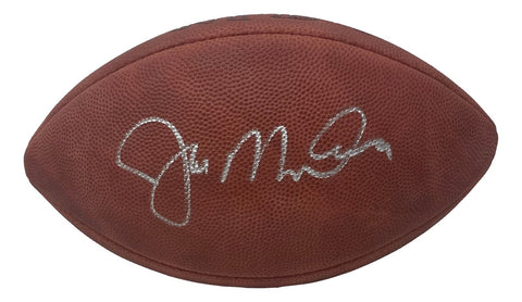 Joe Montana San Francisco 49ers Signed Wilson Duke NFL Football BAS