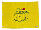 Jack Nicklaus Signed 2016 Masters Golf Flag BAS