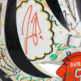 Joe Burrow Bengals Signed 2022 Alternate Authentic Helmet-Art by Charles Fazzino