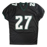 Quinyon Mitchell Philadelphia Signed Black Pro-Cut Football Jersey JSA Hologram