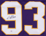Kevin Williams Signed Vikings Jersey (PSA COA) Minnesota Def Tackle 2003-2013