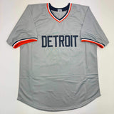 Autographed/Signed Jack Morris Detroit Grey Baseball Jersey JSA COA