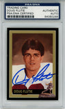 Doug Flutie Signed 1992 Downtown Athletic Club #50 Trading Card PSA Slab 43795