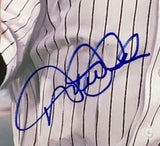 Derek Jeter Signed Framed 24x28 New York Yankees Canvas BAS