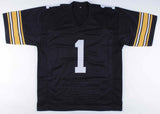 Dick LeBeau Signed Steelers Stat Jersey Inscribed HOF 2010 (Beckett COA)