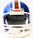 Rich Jackson Autographed Broncos "D" Mini Helmet Inscribed "ROF 87" LSM COA