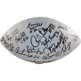 Red Miller Morton +13 Signed Denver Broncos 1977 Team Football Beckett 55438