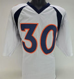 Terrell Davis Signed Denver Broncos Jersey (JSA COA) 2xSuper Bowl Champion RB